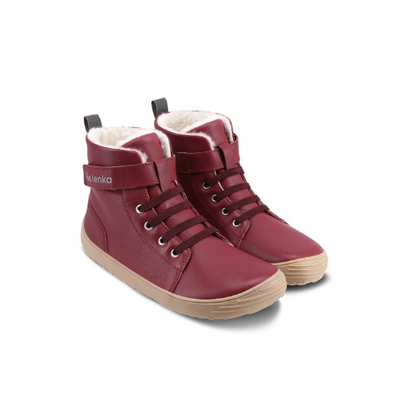 Be Lenka Winter Kids Dark Cherry Red