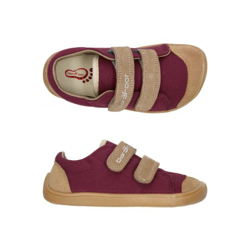 Bar3foot Elf Denver Vegan Bordeaux e Camel